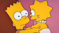 Basrt and Lisa from The Simpsons (Via. thesimpsons / instagram)